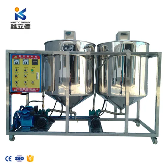 Edible Crude Oil Refinery/Refining/Processing Machine Price for Rice Bran Palm Kernel Sunflower Sesame Avocado Cooking Oil