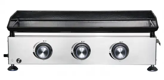 3 Burner Stainless Steel Patio Gas Griddle