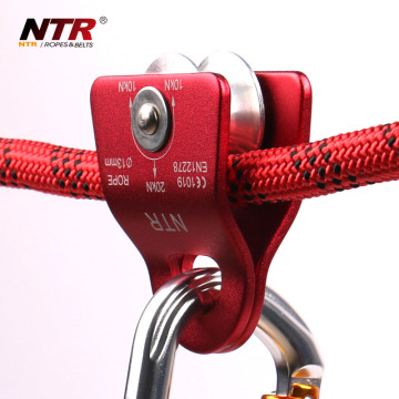 Swing-sided emergency single Pulley