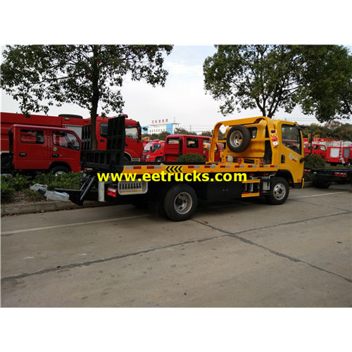 Camiones con plataforma FAW 3ton Wrecker