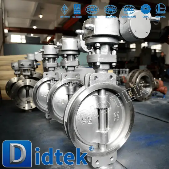 Angle type safety wafer butterfly valve on big discount