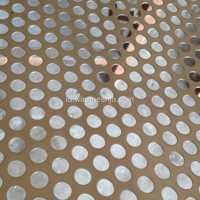 Round Hole Galvanized Perforated Steel Sheets