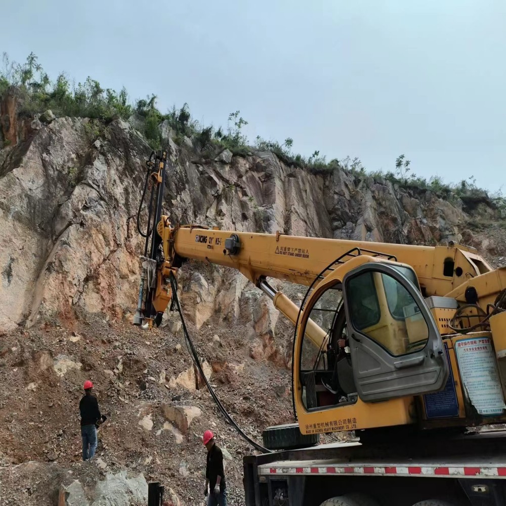 WGQK-180D crane modified slope drilling rig
