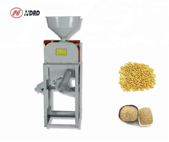 NDRD Mini Brown Rice Mill / Brown Rice Huller / Brown Rice Milling Hulling Machine