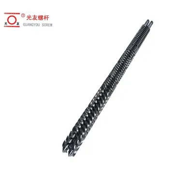 ISO Certified High Precision Nitrided Wear Resistant Screw at Barrel