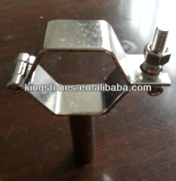 pemegang pipa hex stainless steel