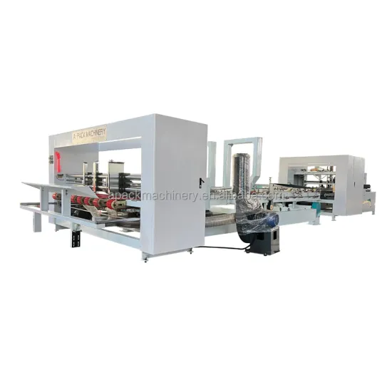 Automatic Carton Box Folder Gluer Machine for Sale