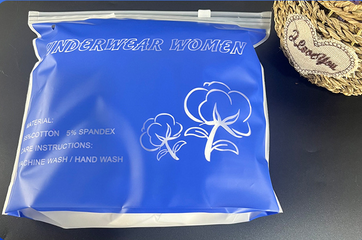 frosted shopping bags