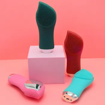 Waterproof Facial Massager Brush Vibrating Exfoliating