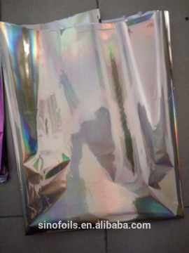laser metallic foil hot stamping foil for PU PVC leather heat transfer film in China