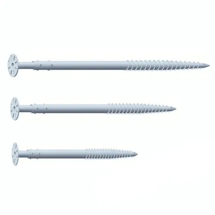 Flange Ground Screw Foundation Flange Screw Pile Foundation