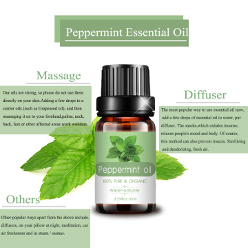 OEM 100% Pure Peppermint Essential Oil For Diffuser