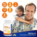 Capsules de bergamote d'agrumes de 1200 mg Heart de cholestérol sain