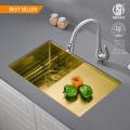 1.5mm Stainless Steel Undermount Sink with Drainboard