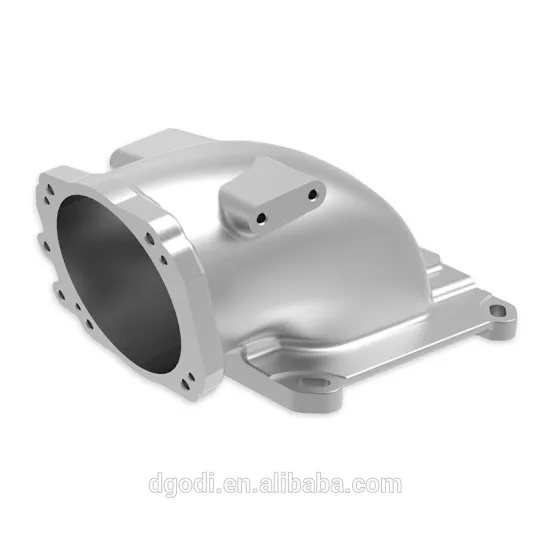 CNC BILLET ALUMINUM THROTTLE BODY INTAKE ELBOW