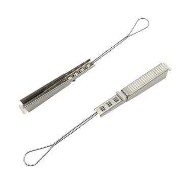 FTTH Aerial Electrical High Tesnion Drop Cable Clamp