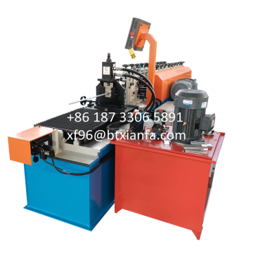 Metal Profile Furring Machine with Punching Holes Machine