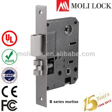 Big Mortise Lock with Deadbolt Rotating, Mortise Dead Bolt, European Mortise