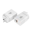 20W Charger CE QC Typec PD Teléfono Cargador