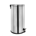 Pedal stainless steel trash can