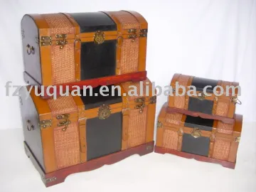 PU-wooden trunk TB6034  S/4