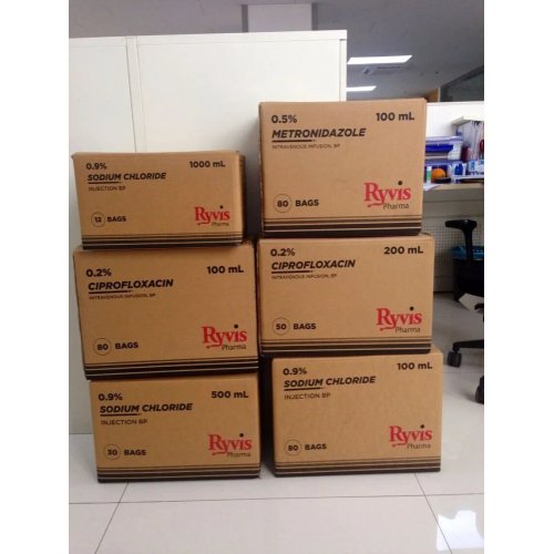 سيبروفلوكساسين إنفيوجن زجاجة بلاستيكية 100 مل