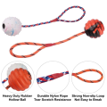 2 Pcs Dog Training Ball on Rope