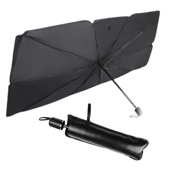 Foldable Front Windshield UPF 50+ Car Sunshade - Double Insulated & Affordable