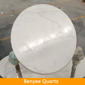 Chinese Marble look Prefab Quartz Countertop
