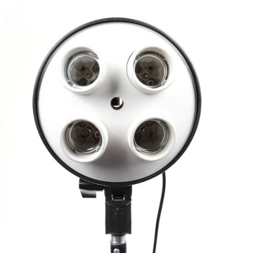 4 in 1 E27 4 Socket Photo Bulb Adapter - Expand Your Lighting Setup