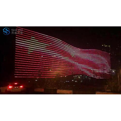 stock exterior facade lighting led pixel point light