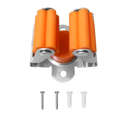 Kitchen Organizer Broom Mop Hanger and Broom Holder