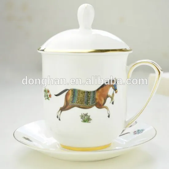 top grade italian Ceramic Tea Cup And Saucer