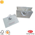 White Paper Shppping Jewelry Packaging Bag