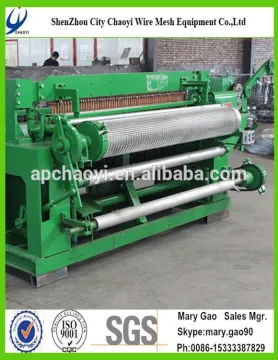 Galvanized welded wire mesh proll making machine in roll