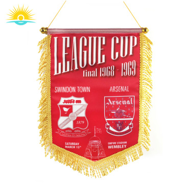 Sunshine High Quality Custom Exchange Football Team Banner Flags