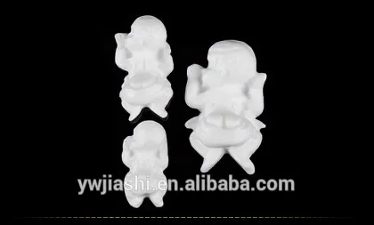 Lively baby is playing fondant mold cake