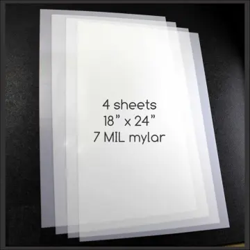 190micron PET Mylar Plastic Stencil Template Sheet/Film