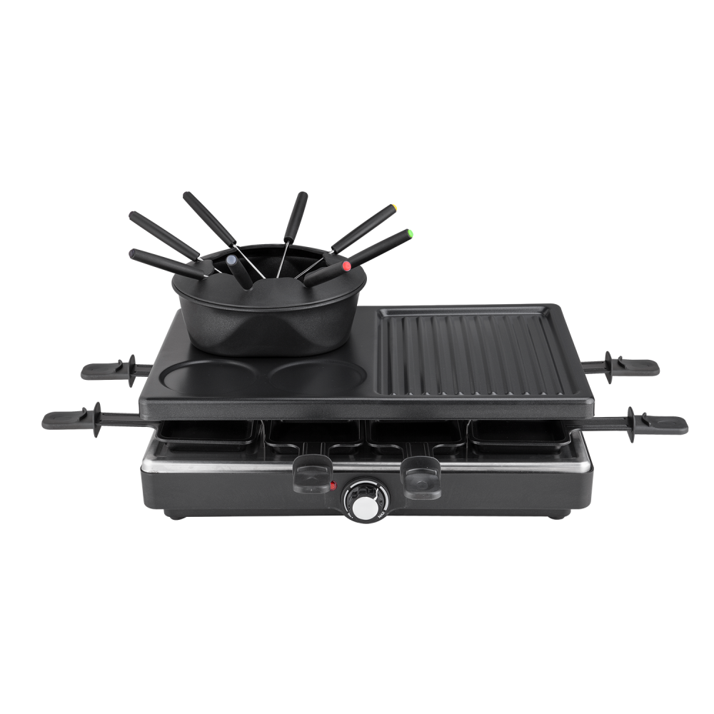 Raclette grill and fondue pot FD-08RN1200