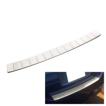 Chrome Hairline Auto Body Part Rear Boot Bumper Protector For Toyota Prius 2005-2009
