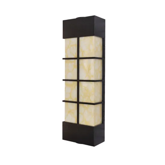 Art Deco Marble Wall Lamps for Living Rooms, Bedrooms, and Study Rooms