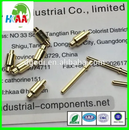 metal connector pin pogo pin ISO pass