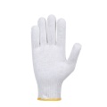 Gants de fil de coton blanchi