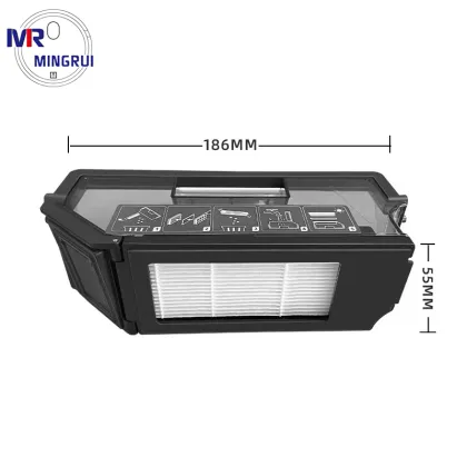 High-Quality Dust Bin Box for Ecovacs Deebot X1 OMNI/T10 Robot Vacuum Cleaner Accessories