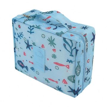 Organizzatore da viaggio di alta qualità - borsa per trucco quadrato di grande capacità