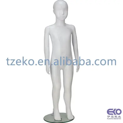 Black Full Body Kids and Boys Mannequins for Clothing Display