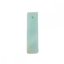 Rectangle Amazonalite Pendant for DIY Making Jewelry Necklace Earrings 6X6X25MM Cuboid Stone Beads