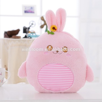 creative lovely cartoon totoro style children baby's plush back cushion pillow TV AC folding blanket 3 in 1 set