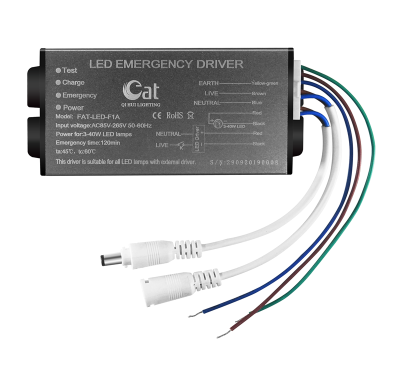 Kit de emergência de luz LED para driver externo