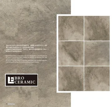 2017 new coming glazed porcelain tile in cement looking floor tile